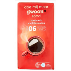 G'woon Roodmerk Snelfiltermaling 500 Gr
