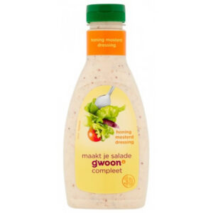 Gwoon Sladressing Honing Mosterd  450 Ml