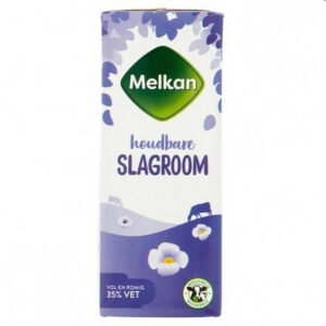 Melkan Houdbare Slagroom  200 Ml