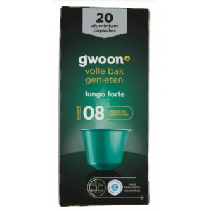 Gwoon Caps Lungo Forte 8  20 St