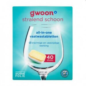 Gwoon Vaatwas Tabletten All In One  40 St