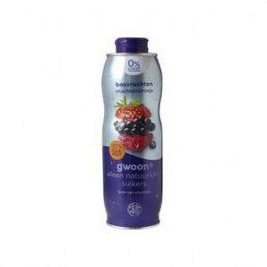 Gwoon Siroop Bosvruchten 0.0  750 Ml