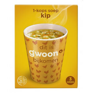 Gwoon 1-Kopssoep Kip  3 St