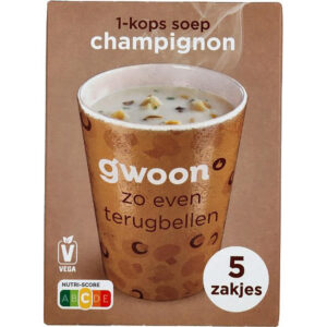 Gwoon 1-Kops Soep Champignon  3 St