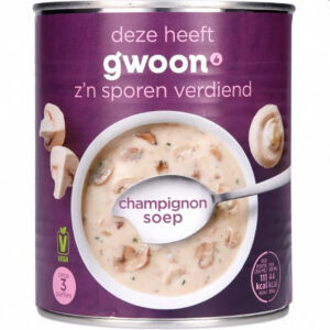 Gwoon Champignonsoep Blik  800 Ml