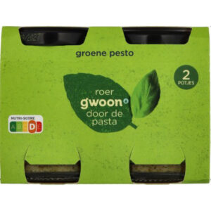 Gwoon Groene Pesto 2X90Gr  2 St
