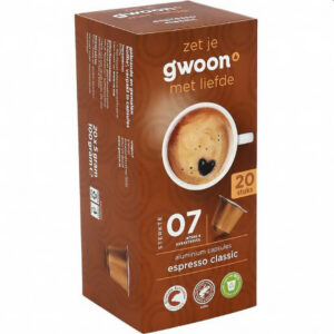 Gwoon Espresso Classic Capsules  20 St