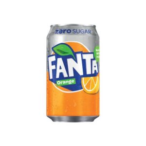 Fanta Orange Zero Blik 33 Cl