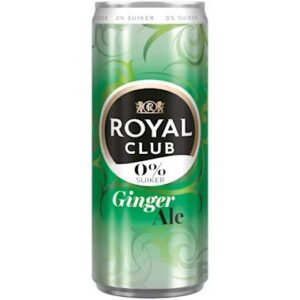 Royal Club Ginger Ale 0.0 Blik  250 Ml