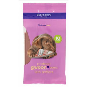 G'woon Hond Beefstrips  90 Gr