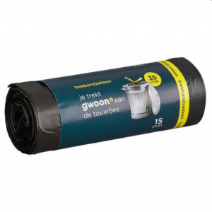 G'woon Trekbandzakken 35 Liter 15 St