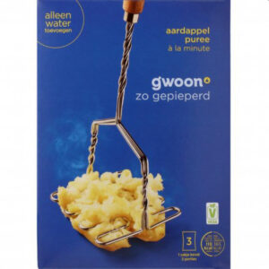 G'woon Aardappelpuree A La Minu  3 St