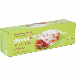 G'woon Hersluitbare Zakjes Klein 60 St