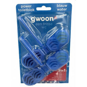 G'woon Toiletblok Vast Power Blauw Water 2 St