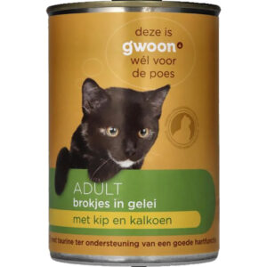 G'woon Kat Kip Kalkoen Saus  405 Gr