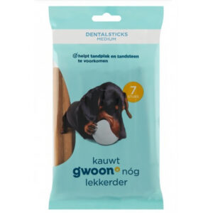 G'woon Hond Dentalsticks Medium  180 Gr