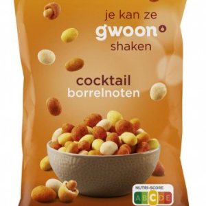 G'woon Cocktailnoten Mild 300 gr