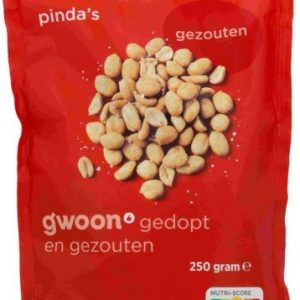 G'woon Pinda Gezouten 250 Gr
