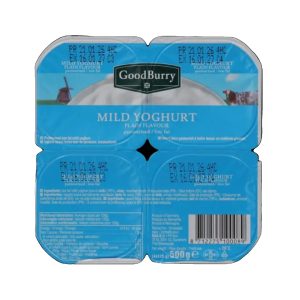 Goodburry Yoghurt Plain 4x125 Gr