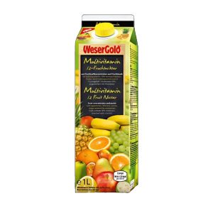 Wesergold Multivitamin Fruit Cocktail 1 Lt
