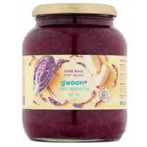 G'woon Rode Kool Met Appel 720 Ml