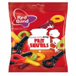 Red Band Pretsleutels Zak 180 Gr